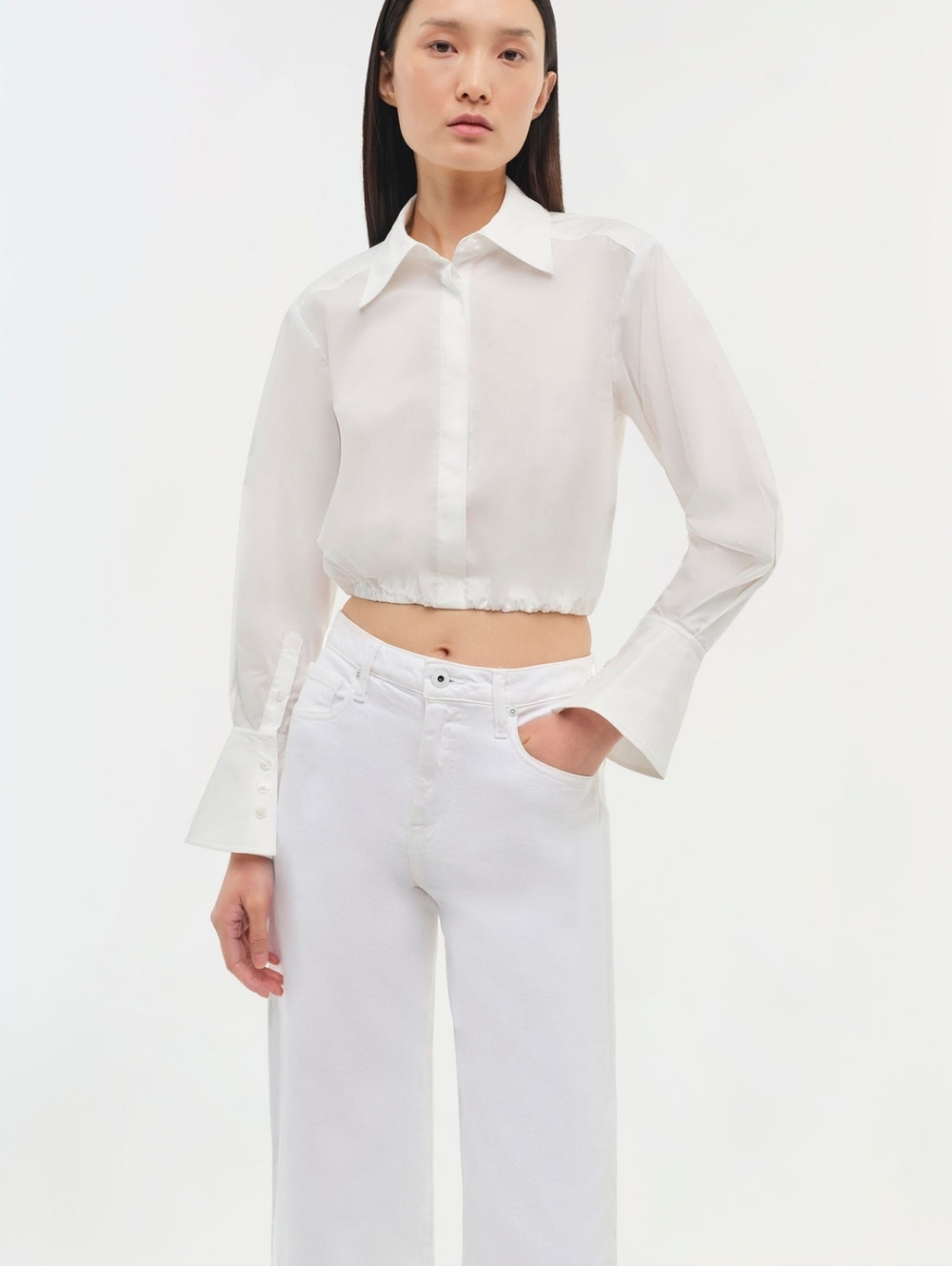 SIMKHAI Signature Blythe Top